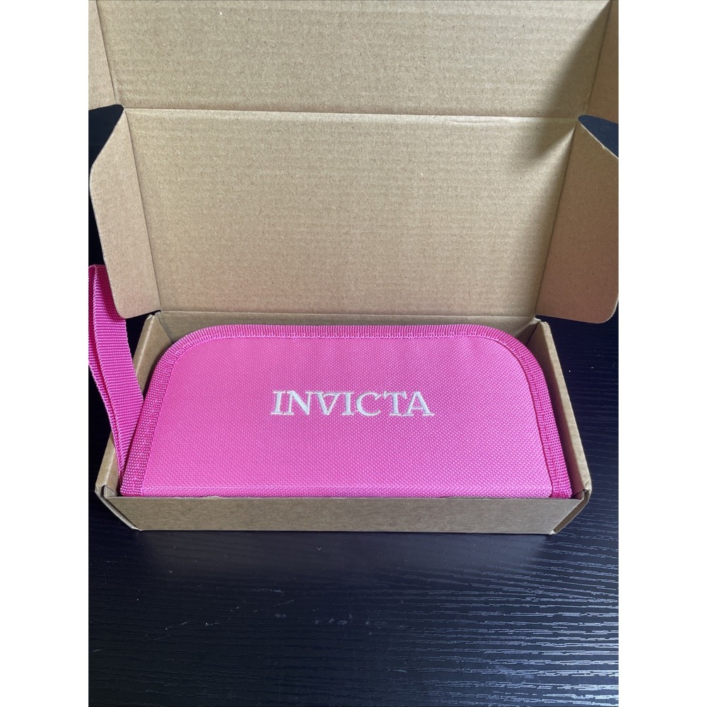 Invicta ITK-008 Watch Travel Repair Kit Tool Set Pink/White New In Box - Picture 2 of 11
